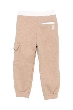 brown cotton trousers ELEVENTY KIDS | EX6Q10F0215876AV